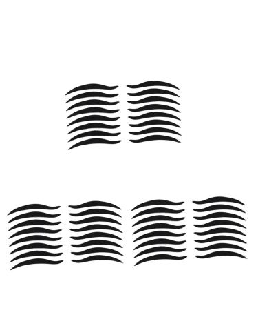 Angoily 240 Pairs Eyeliner Eyeshadow Sticker Eye Make-up Stickers Double Eyelid Sticker Make up Smoky