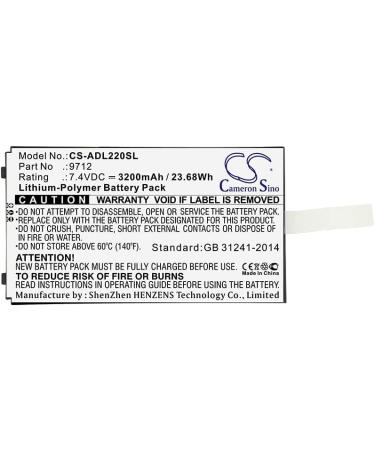 Replacement Battery for Additel ADT 222A ADT 223A ADT 672 - 3200mAh 7.4V - Compatible & International Shipping Available - Buy Online on SooperMarket.com