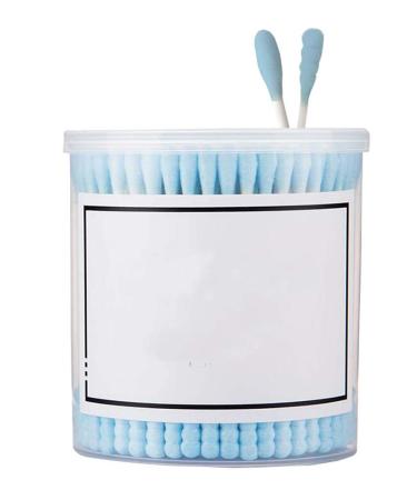 200 Counts Cotton Swabs Natural Double Tipped Organic Cruelty Free Ear Buds A07