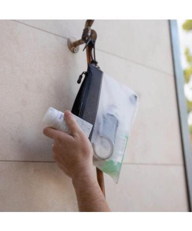 Gravel Travel Bottles 2-Pack | TSA Approved 85ml Leak-Proof Squeezable BPA-Free Containers with Label System - Perfect for Toiletries - Buy Online on SooperMarket.com