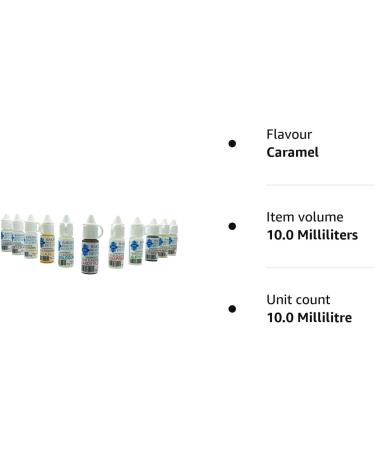 Baking Beauty and Beyond Concentrated Food Flavouring Oil - Dozen of Professional Quality Food Grade Flavouring Oil for Candy Making Baking Cooking Lip Balm and Lip Gloss - Caramel (10ml) - Buy Online on SooperMarket.com