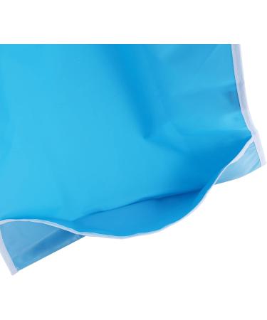 Adult Bibs Waterproof Adult Elder Mealtime Bib Clothes Clothing Protector Dining Aid a Perfect Item for the Adult and the Elder Who Lack Ability to Have Meal Reusable(Sky blue) - Buy Online on SooperMarket.com