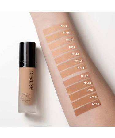 ARTDECO Perfect Teint Foundation 20ml - Long-lasting Oil-Free Liquid Foundation in Cool Cashew - International Shipping Available - Buy Online on SooperMarket.com