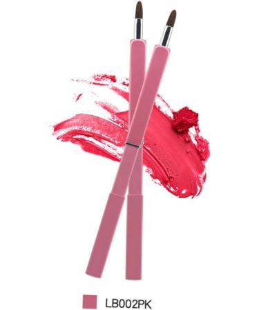 Didiseaon Lip Scrub Brush Lipstick Stick Travel Retractable Travel Makeup Brush 9.3*1cm Pink - Buy Online on SooperMarket.com