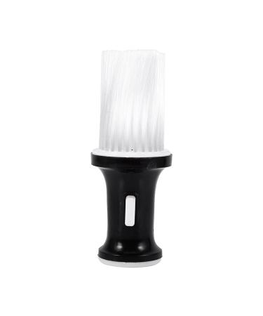 Hair Neck Duster Professional Soft Neck Hair Brush with Hairdressing Powder Storage Hairdressing Brush Haircut Removal Brush Salon Accessories (S)