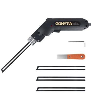 GONYTIA GT-1 Hot Knife Foam Cutter Pro Styrofoam Cutting Tool Kit Electric Hot Knife heat cutter with 3 Blades & Accessories