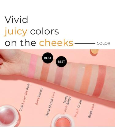 A'PIEU JUICY-PANG JELLY BLUSHER (VL01) - Velvety Finish, Easy Blending Blusher for a Delicate K-Beauty Look - Buy Online on SooperMarket.com