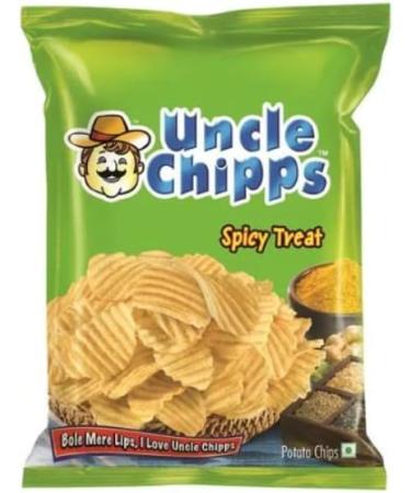 Uncle chipps (Pack Of 4) Perfect for Snacking Delicious Tasty And Twisty Treat Gift Hamper Sold By Kidzbuzz (Uncle chipps Spicy Treat) - Buy Online on SooperMarket.com