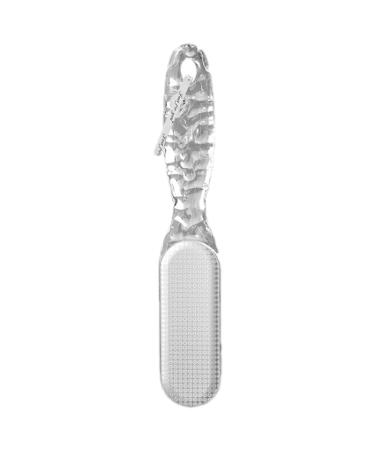 Foot File Callus Remover 2-in-1 Foot Scraper Dead Skin Remover Foot Scrubber Professional Foot Care Tool Coarse and Fine Foot Scraper Salon Quality Foot Scrubber Reduces Corns and Calluses Transparent