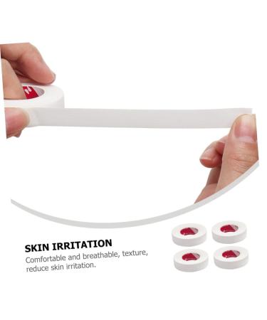 NOLITOY Eyelash Tape - 6 Rolls for Lash Extensions Soft & Breathable Eye Beauty Tool Ideal for Lash Makeup White - 5.00x5.00x1.20CM - Buy Online on SooperMarket.com