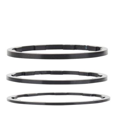 VGEBY Bike Cassette Spacer, 3 Pcs/Set 3 Size Bicycle Headset Spacer Included Bicycle Flywheel Hub Spacer 1mm+1.5mm+2mm Cycling Bottom Bracket Axle Washer Gasket