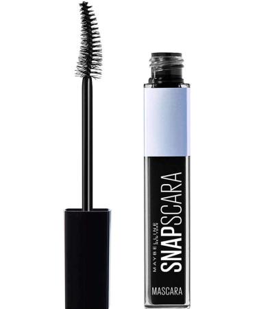 Maybelline New York Mascara for Volume Snapscara Pitch Black 9.5 ml 1 black 1 ml (1 pack)