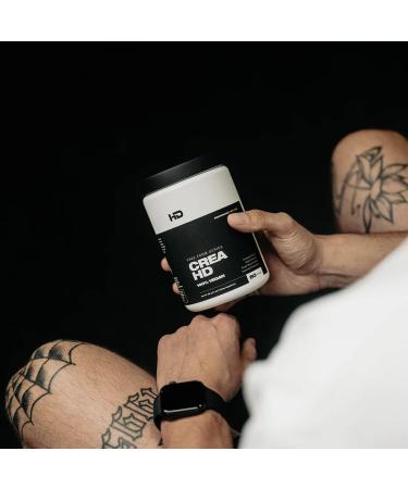 HD MUSCLE CreaHD Creapure | 100% Vegan Pure German Creatine Monohydrate Powder | Increased Energy Recovery Muscle Growth & Performance | 80 Servings 400g (Unflavoured) - Buy Online on SooperMarket.com