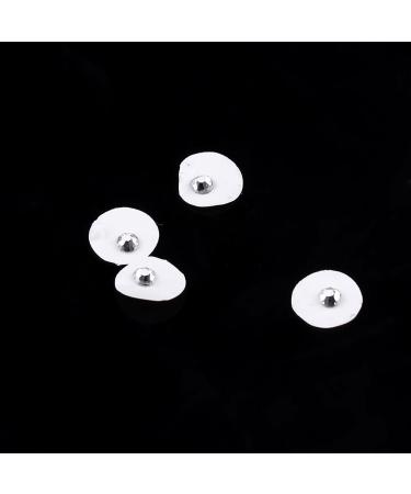 White Glittering Acrylic Tooth Crystal Ornaments - 2mm Diamond Jewelry Kit for Home Manicure & Nails Decor - Buy Online on SooperMarket.com