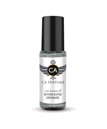 CA Perfume Impression of F Malle Vetiver Extraordinaire For Men Replica Fragrance Body Oil Dupes Alcohol-Free Aromatherapy Sample Travel Size Concentrated Long Lasting Roll-On 0.14 Fl Oz/4ml-X1