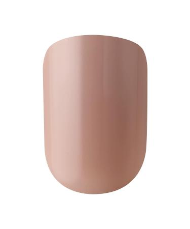 KISS IMPRESS PRESS-ON Manicure One More Chance | Short Quadratic Nails with PureFit Technology | Includes Cleaning Pad Mini File & 30 Artificial Nails - Buy Online on SooperMarket.com
