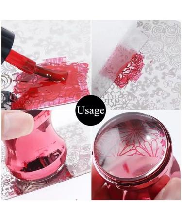 French Tip Nail Art Stamper Kit - Accurate Fast Jelly Tool for Perfect Nail Designs | International Shipping Available - Buy Online on SooperMarket.com