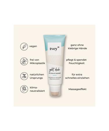 Tvey Foot Cream for Dry Feet - Nourishing Urea & Aloe Vera Lotion Vegan Formula Moisturizing Care for Soft Feet Made in Germany - 75ml - Buy Online on SooperMarket.com