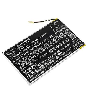 5000mAh Battery Replacement for Autel MaxiSys Mini MK808IM MaxiTPMS TS608 Scanne MS906CV DS808 MK808BT MLP5070111 (3.7V)