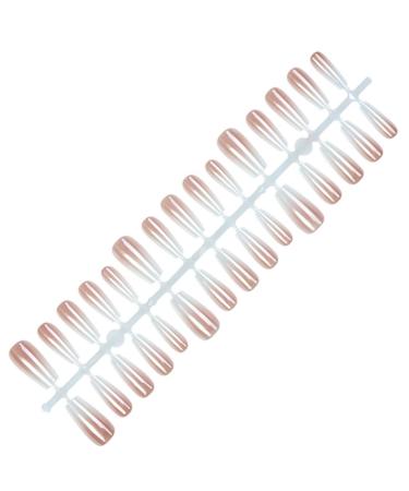 Ruarby Semi Cured Gel Nail Strips French Style Gel Nails Stickers Nails Art Stickers Nails Polish Strips Gel Wraps for Nails BSS0368