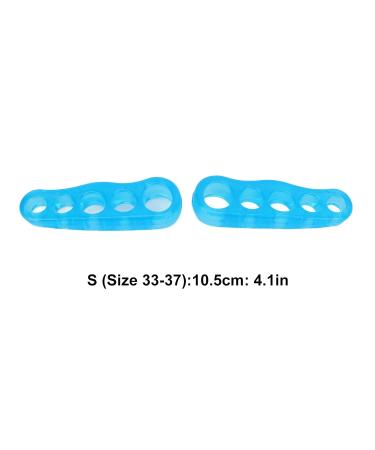 Toe Spacer Corrector for Bunion & Overlapping Toes - Prevent Friction, Flexible & Straightening (Size S) - Buy Online on SooperMarket.com