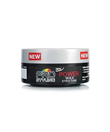 Schwarzkopf Pro Styling Power Wax 75 ml Unscented 2.54 Fl Oz (Pack of 1)