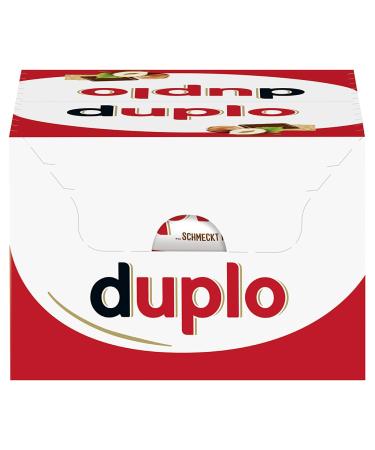 Duplo Chocolate Bars - 40 Individually Wrapped Crispy Waffles in Milk Chocolate | International Shipping - Buy Online on SooperMarket.com