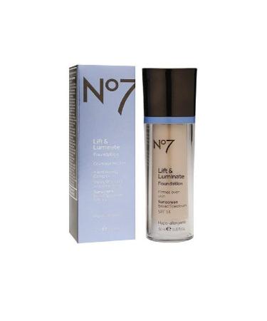 Boots No7 Lift & Luminate Foundation Warm Beige 1 Fl Oz (Pack of 1)