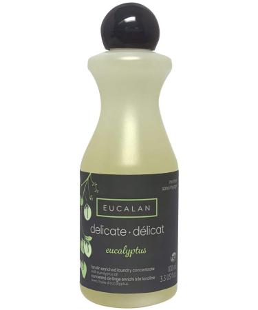 Eucalan - Concentrated Laundry enriched with lanolin - Ecological Delicate Suitable for Wool Crocheted and Knitted - Eucalyptus 1x 100 ml