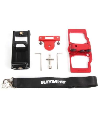 Anbee Foldable Aluminum Tablet Stand with Lanyard for DJI Drones - Red - Buy Online on SooperMarket.com
