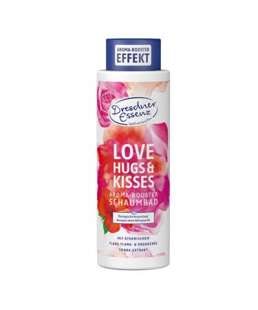 Dresden Essence - Faumbad Love Hugs & Kisses - fresh floral relaxation pool with hibiscus flower extract and almond oil - sensual -relaxing orange oil and ylang ylang oil for relaxation - 500ml