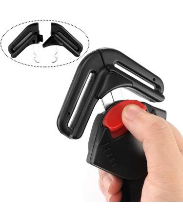 Glosoni Car Seats Crotch Buckle Clip - 5 Point Adjustable Strap Harness Chest Clip for Safety - Buy Online on SooperMarket.com