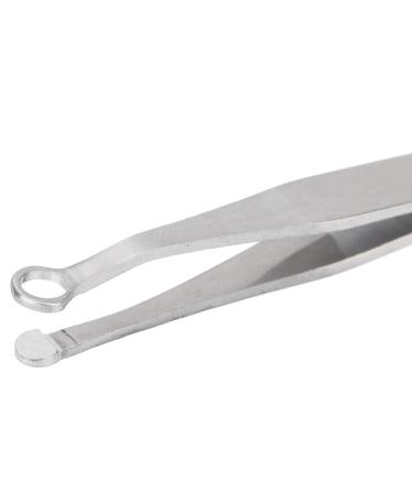 2Pcs Stainless Steel Nose Hair Tweezers - Precision Hair Removal for Men & Women - Buy Online on SooperMarket.com