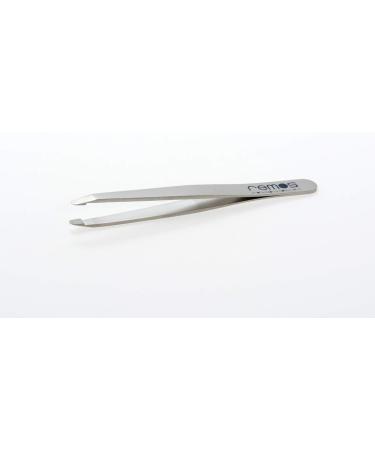 Buy REMOS Stainless Steel Eyebrow Tweezers with Round Tip - 9.5 cm | Precision Grooming Tool for Perfect Brows - International Shipping Available - Buy Online on SooperMarket.com