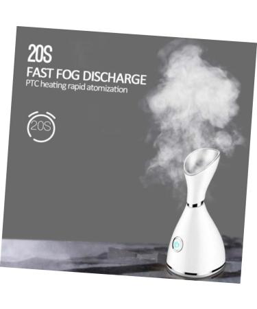 Healeved 2pcs Beauty Steaming Face Instrument Hot Spray Hydrating Facial Sprayer White - Buy Online on SooperMarket.com