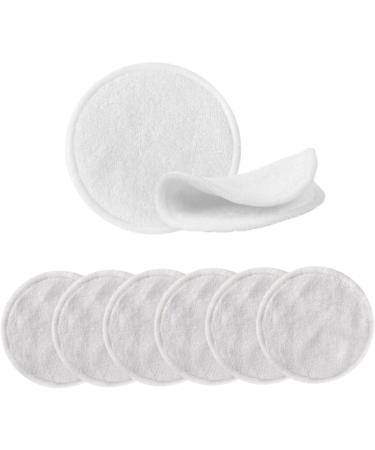 Reusable Cotton Makeup Wipes - Eco-Friendly Bamboo Rounds for All Skin Types | 20 PCs Facial Cleaning Wipes - Buy Online on SooperMarket.com