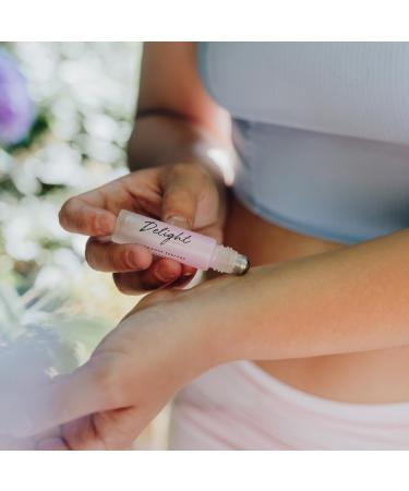 RawChemistry Delight Pheromone Infused Perfume Oils for Women I Roll On Tavel Size Perfume I White Musk Vanilla Perfume for Women - Buy Online on SooperMarket.com