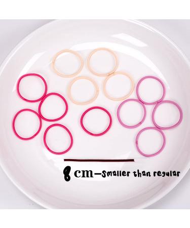 JOYOYO 240 Pcs Baby Hair Bands - 24 Colors Elastic Solid Color Girls Hair Bands - No Damage Rubber Bands for Thin Hair - Ponytail Decoration Fixer - Hair Accessories (Pack of 1) - Buy Online on SooperMarket.com