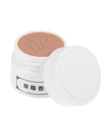 POPETPOP Eyelash Remover Strawberry Eyelashes Cream Lash Remover Lash Remover Cream Fake Lash Cream Natural False Lashes Makeup Glue Remover Adhesive Mascara White Makeup Remover Miss 1 count (Pack of 1) White