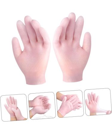 FOYTOKI 1pair Moisturizing Gloves Dry Hand Gloves Skin-Friendly Care Gloves Moisturizing Hand Covers Hand Care Gloves Hand Moisturizing Repairing Gloves Hand Care Supplies 21.5x13cm - Buy Online on SooperMarket.com
