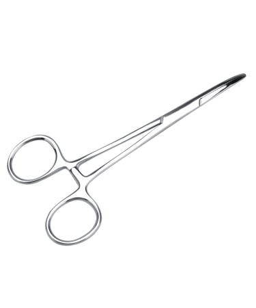 Hemostat Zonge stainless steel pet dog care ear cleaning flap dog cat scissors hairpise tool curved pointed anti -slide.