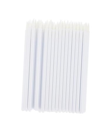Baluue 200 Pcs Disposable Eyeliner Brush Makeup Eye Tool Makeup Eyeliner Brush Eyeliner Fiber Brush Cosmetic Brush Cosmetic Eye Brush Eyeliner Brush Makeup Brush Applicator 9x6.5cmx2pcs Whitex2pcs