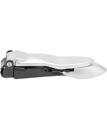 Stainless Steel Nail Clipper with Strong Blade Nail Cutter Fingernail Clipper Anti Splash and Nonslip Lever for Durable - Buy Online on SooperMarket.com