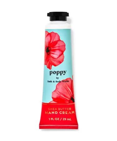 Bath & Body Works Poppy Shea Butter Travel Size Hand Cream 1oz (Poppy)