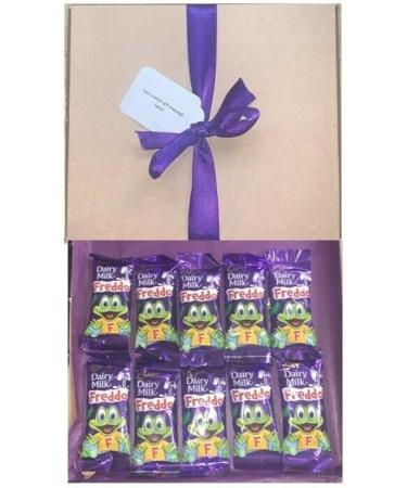 Personalised Cadburys 10 Freddo Chocolate Hamper Gift Cadbury s Chocolates Sweet Box Great Treat Box - 10 Full Size Bars Chocolates - Buy Online on SooperMarket.com