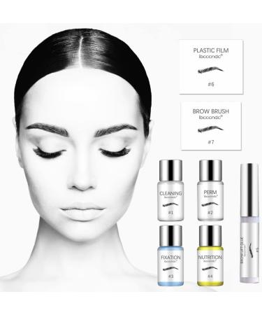 Virtcooy Brow Lamination Kit - Instant Eyebrow Styling Kit - Instant Home Salon Semi-Permanent Eyebrow Beauty Tool to Achieve Fuller Brows - Buy Online on SooperMarket.com