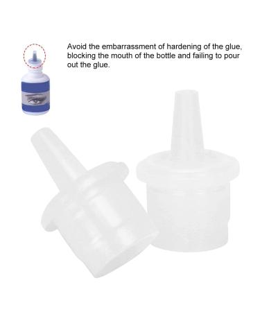 20 Pack Eyelash Adhesive Bottles - Precision Nozzle & Salon-Grade Eyelash Extension Glue Plugs - Buy Online on SooperMarket.com