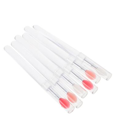 Gogogmee 6pcs Lip Brush Makeup Use Lipstick Brush Lip Balm Applicator Lipstick Lip Mask Applicator Lip Mask Brush Lipstick Applicator Silicone Lip Makeup Brush Lip Makeup Pen Lip Balm Brush