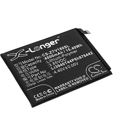 Replacement Battery for Nubia NX612 NX612j V18 - 4000mAh 3.85V | Li3940T44P6h876442 - International Shipping Available - Buy Online on SooperMarket.com