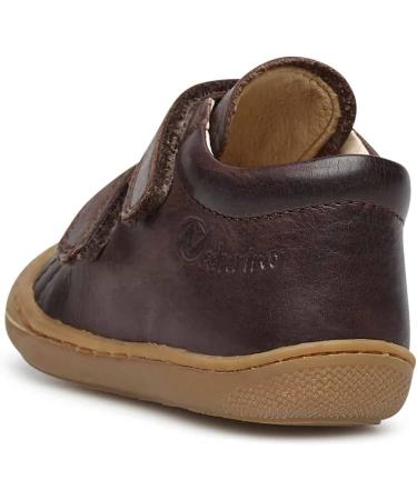 Naturino Cocoon VL Leather First-Steps Shoes - 4.5 UK Brown - Buy Online on SooperMarket.com